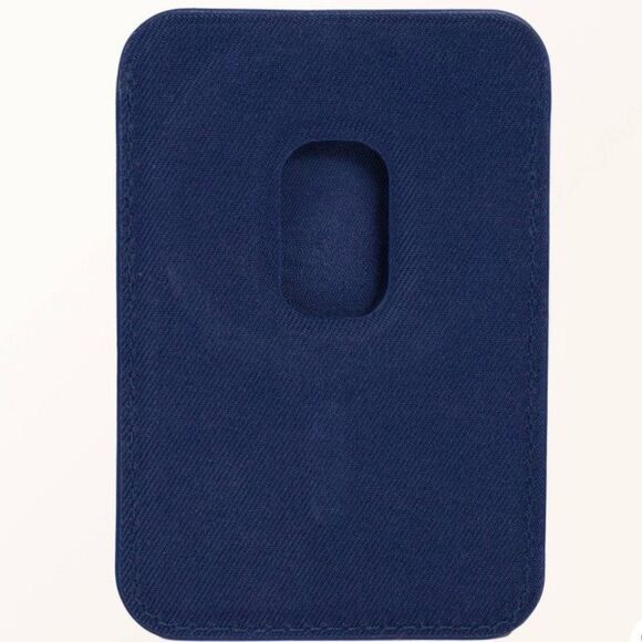 kate spade x Target Navy Strawberry Dotted Magnetic Cell Wallet MagSafe - Picture 5 of 14